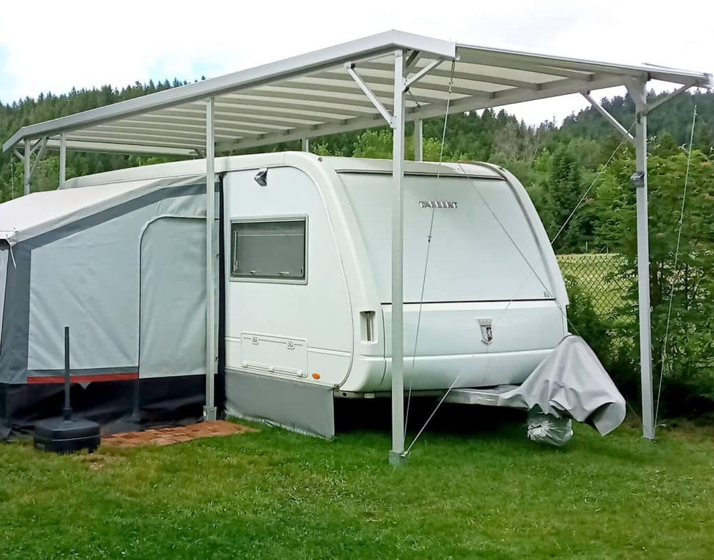 Stilvolle Wohnwagenschutzdach Selber Bauen Fotos