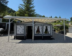 TWINTOP selbststehend-aufliegend mit Design-Regenrinne