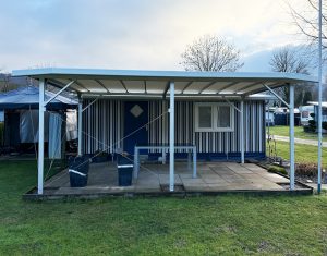 CARATOP selbststehend als Terrassenüberdachung