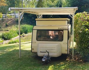 CARATOP Wohnwagenschutzdach selbststehend