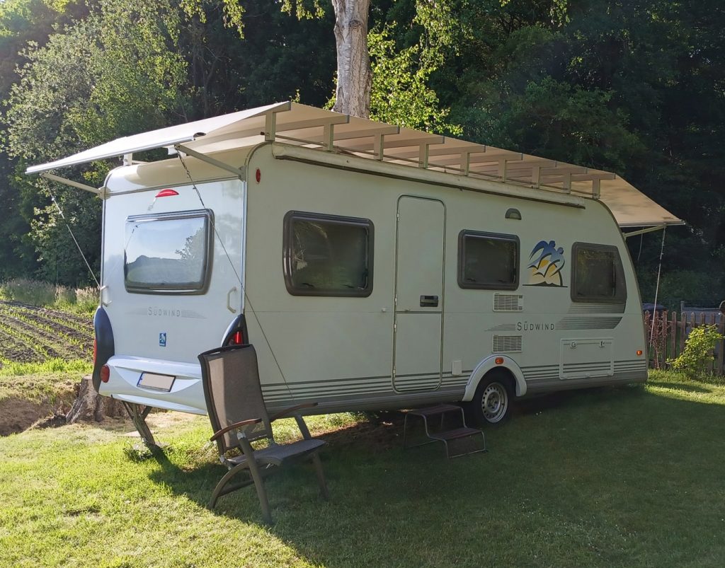 CARATOP Caravan-Schutzdach ohne Regenrinne